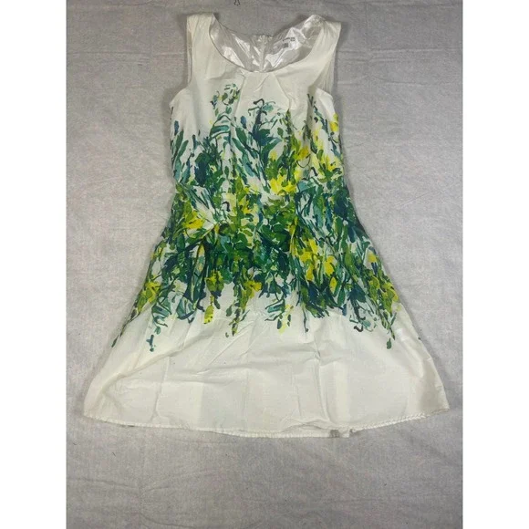 Studio One New York Women's Sleeveless Floral Print Dress Size 10 - Picture 1 of 6